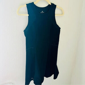 Graced by Grit Tennis Love Dress sz Small Black premium activewear run gym $118